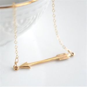 Gold Arrow Necklace